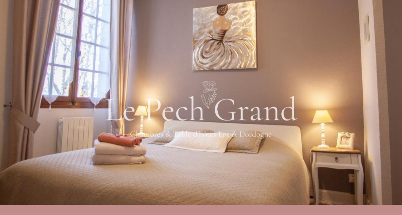 Chambres & Tables D'Hotes Le Pech Grand Saint-Sozy Exterior photo